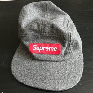 Supreme Adjustable Hat Gray